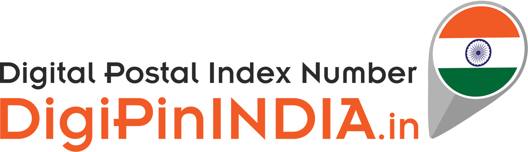 DigiPin Logo - Digital Postal Index Number India